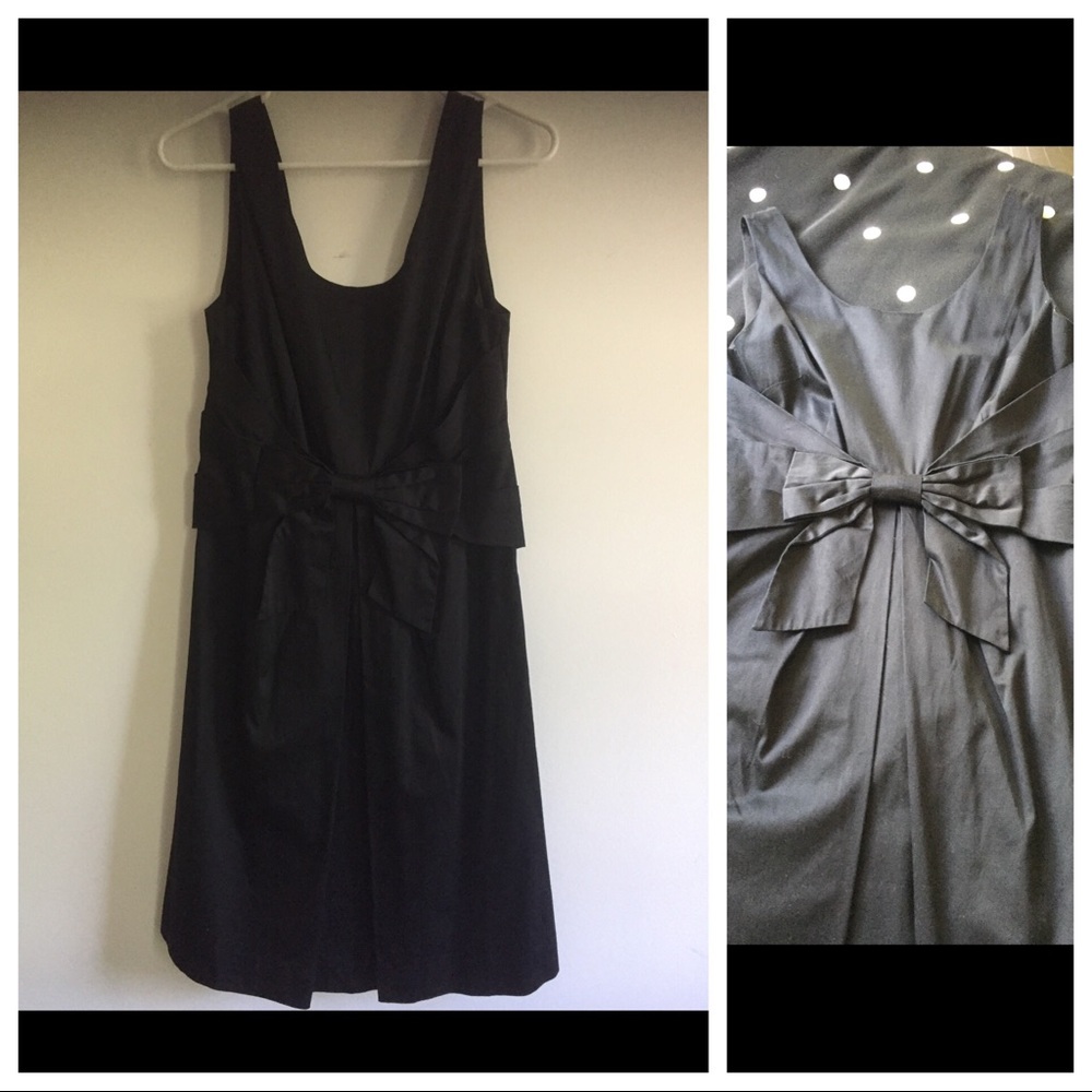 NWOT Kate Spade Black Bow Dress